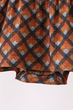 Load image into Gallery viewer, Premium brown plaid muslin bubble