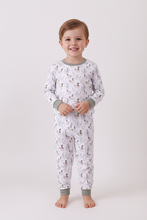 Load image into Gallery viewer, Premium green mallard print bamboo pants set