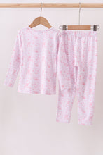 Load image into Gallery viewer, Premium pink boots bamboo pants set