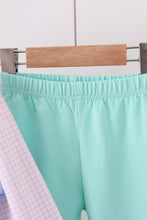 Load image into Gallery viewer, Premium turkey embroidery gingham pants set