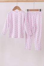 Load image into Gallery viewer, Premium tiny bow delight bamboo pants set