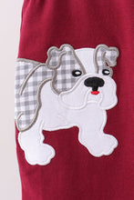 Load image into Gallery viewer, Premium Maroon Georgia bulldog applique jonjon
