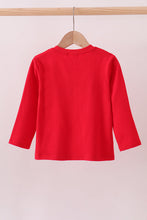 Load image into Gallery viewer, Premium Red Georgia bulldog embroidery top