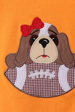Load image into Gallery viewer, Premium Orange Tennessee puppy applique top