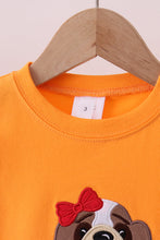 Load image into Gallery viewer, Premium Orange Tennessee puppy applique top