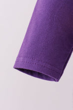 Load image into Gallery viewer, Premium Purple LSU Go Team embroidery bubble