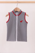 Load image into Gallery viewer, Premium Black Alabama elephant embroidery vest