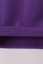 Load image into Gallery viewer, Premium Purple LSU 01 applique top