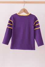 Load image into Gallery viewer, Premium Purple LSU 01 applique top