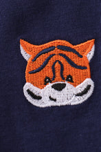 Load image into Gallery viewer, Premium Navy Auburn tiger embroidery cardigan