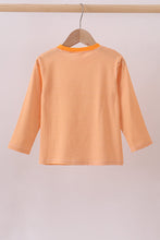 Load image into Gallery viewer, Premium Orange Tennessee embroidery gingham top