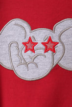 Load image into Gallery viewer, Maroon elephant Alabama football applique bubble