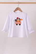 Load image into Gallery viewer, Premium White Tennessee puppy applique top