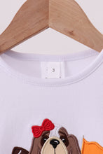 Load image into Gallery viewer, Premium White Tennessee puppy applique top