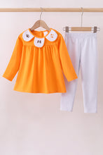Load image into Gallery viewer, Premium Orange Tennessee puppy football embroidery pants set