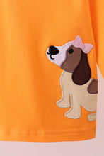 Load image into Gallery viewer, Premium Orange Tennessee puppy embroidery top