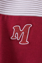 Load image into Gallery viewer, Premium Maroon Mississippi embroidery top