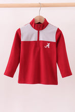 Load image into Gallery viewer, Premium Maroon Alabama embroiderytop