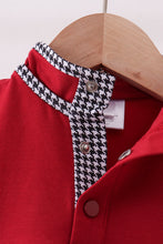 Load image into Gallery viewer, Premium Maroon Alabama embroidery ruffle top