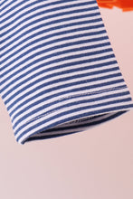 Load image into Gallery viewer, Premium Orange Clemson stripe football embroidery skorts set