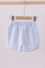 Load image into Gallery viewer, Premium Blue&white stripe bow shorts