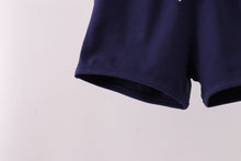 Load image into Gallery viewer, Premium Navy drawstring shorts