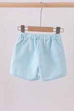 Load image into Gallery viewer, Premium Mint&white stripe drawstring shorts