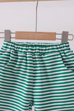 Load image into Gallery viewer, Premium Green&white stripe shorts
