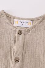 Load image into Gallery viewer, Premium Beige muslin boy shorts set
