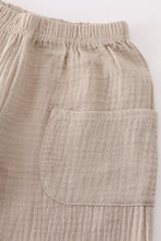 Load image into Gallery viewer, Premium Sage muslin boy set