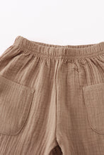 Load image into Gallery viewer, Premium Caramel muslin boy set