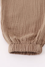 Load image into Gallery viewer, Premium Caramel muslin boy set