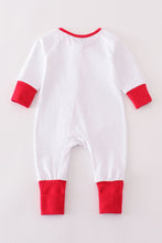 Load image into Gallery viewer, Premium White ruffle zip girl pajama romper
