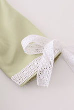 Load image into Gallery viewer, Premium Sage lace ruffle dress