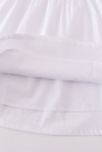 Load image into Gallery viewer, Premium white valentine heart embroidery dress