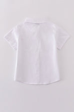 Load image into Gallery viewer, Premium cross embroidery button down shirt