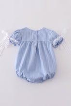 Load image into Gallery viewer, Premium Blue cross embroidery bubble