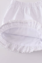 Load image into Gallery viewer, Premium white floral embroidery set