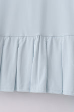 Load image into Gallery viewer, Blue active ruffle dress set