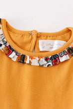 Load image into Gallery viewer, Platinum Yellow halloween twirl dress