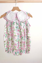 Load image into Gallery viewer, Pink easter cross emrboidery floral girl bubble