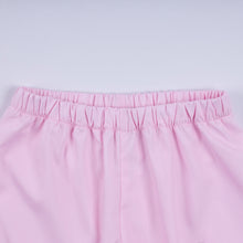 Load image into Gallery viewer, Sweet island character hand smocked ruffle pants set