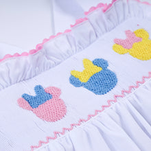 Load image into Gallery viewer, White character ruffle dress