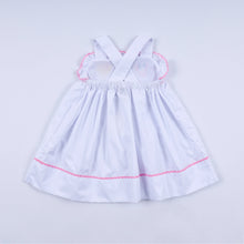 Load image into Gallery viewer, White character ruffle dress