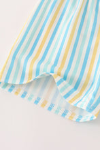 Load image into Gallery viewer, Blue animals birthday embroidery boy set