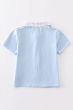 Load image into Gallery viewer, Crab french knot boy shirt