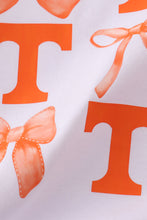 Load image into Gallery viewer, Tennessee bow print girl top