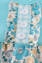 Load image into Gallery viewer, Blue aqua meadow girl bubble