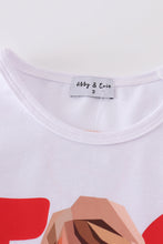 Load image into Gallery viewer, White music fan print mom&me top