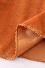 Load image into Gallery viewer, Caramel velvet mom&me dress